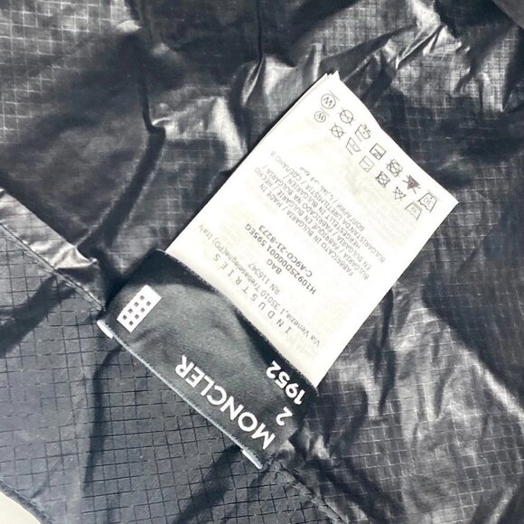 MONCLER logo Shoulder Bag, Tote Bag, Eco Bag Hand Bag Nylon Black - Picture 7 of 14